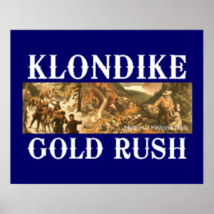 Póster Febre do ouro de ABH Klondike