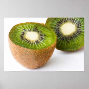 Poster Fechamento da fruta do kiwi