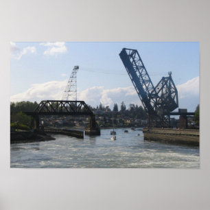 Poster Fechamentos de Ballard - Seattle, WA