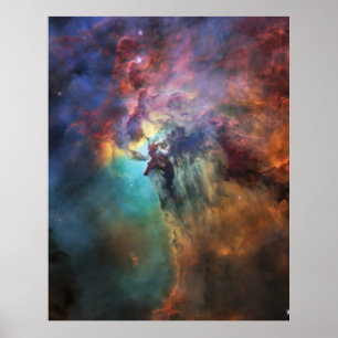 Poster Fechar Nebulosa de Lagoa, Messier 8, NGC 6523