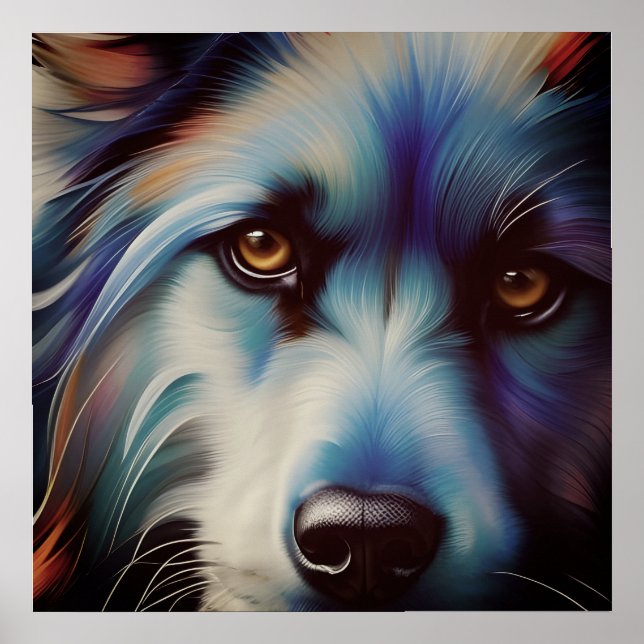 POSTER FECHAR O CACHORRO AZUL N RUST TERRIER FECHAR (Frente)