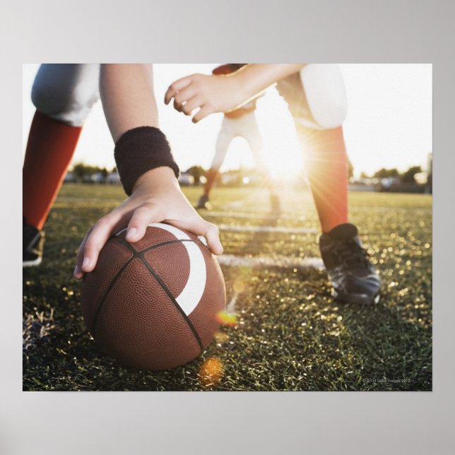 Poster Fecho do centro de futebol preparando-se para o ra (Frente)