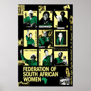 Poster Federação de Cartazes Políticos da África do Sul