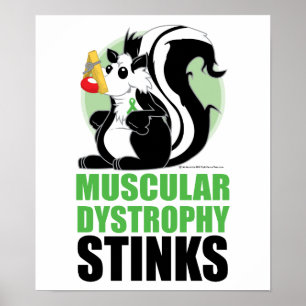 Póster Fedores da distrofia muscular