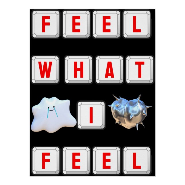 Póster Feel What I Feel (Frente)