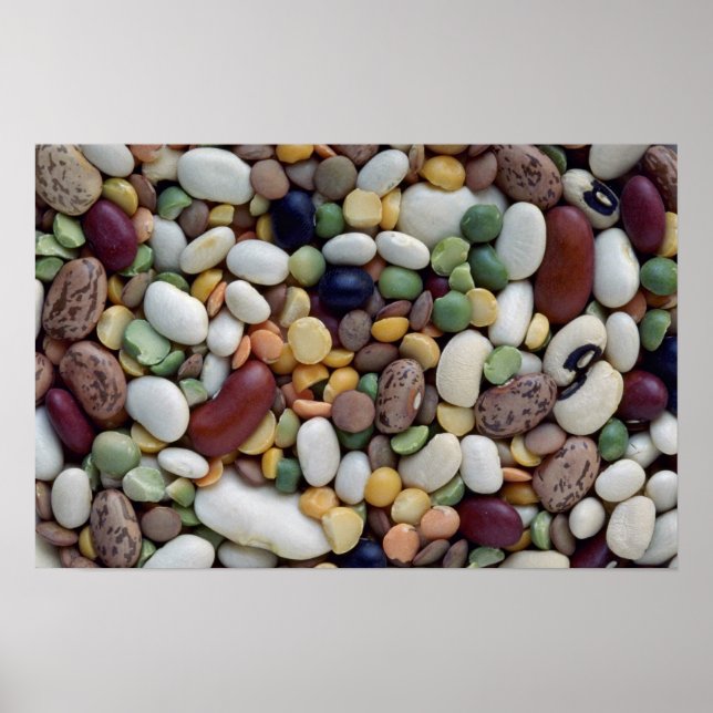 Póster Feijão misto (Frente)