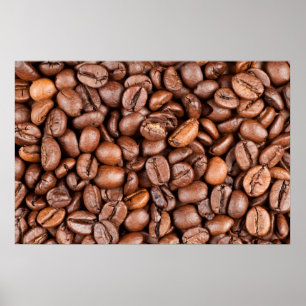 Póster Feijões de café