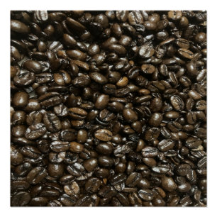 Póster Feijões de café