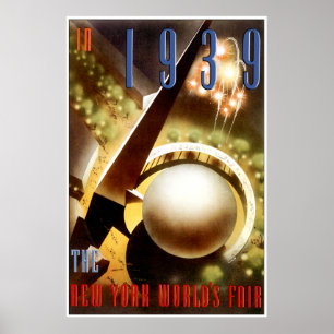 Poster Feira de mundos de New York