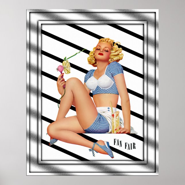 Poster Feira do ventilador por Enoch Bolles (Frente)