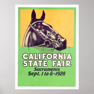 Poster Feira Estadual da Califórnia em 1928