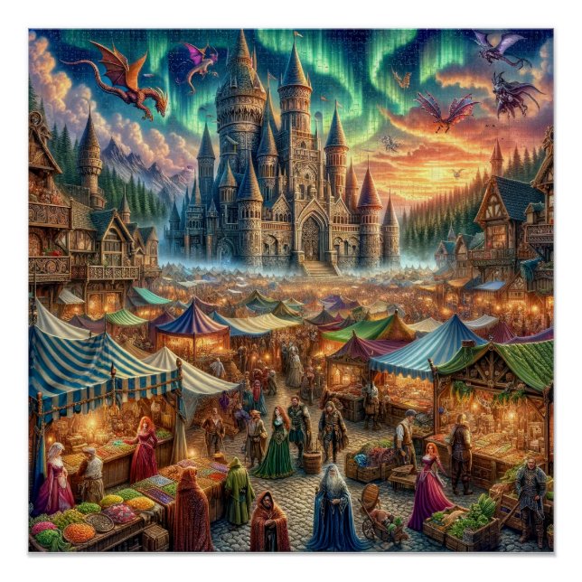 Póster Feira Medieval Encantada (Frente)