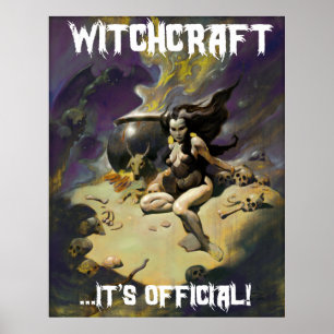 Póster FEITIÇARIA é oficial! Arte por Mike Hoffman