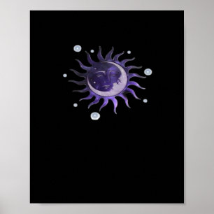 Poster Feiticeira Gótica Sun E Moon