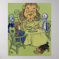 Feiticeiro de Oz comendo na Mesa