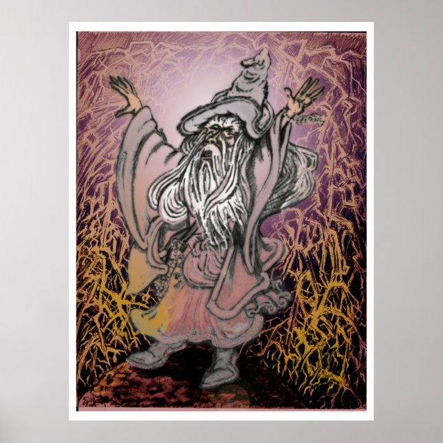 Póster feitiço de tempestade (Frente)