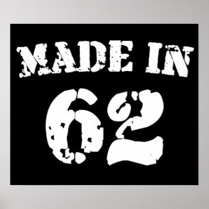 Poster Feito Em 1962