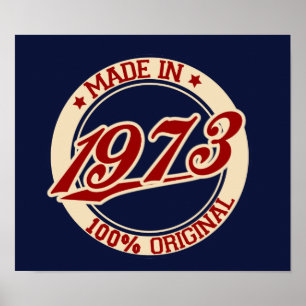 Póster Feito Em 1973
