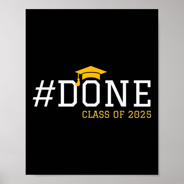 Poster Feito Em Cl De 2025 - Graduação Feito Em Mais velh (Frente)