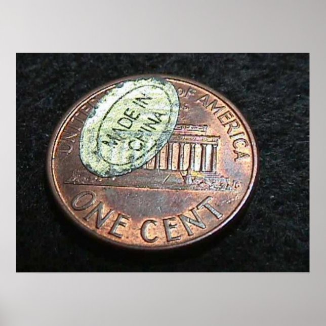 Póster Feito na China (Frente)