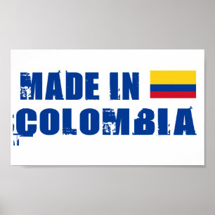 Póster Feito na Colômbia
