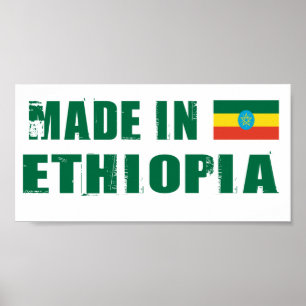Poster Feito na Etiópia