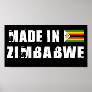 Póster Feito no Zimbabué