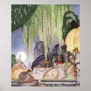 Poster Felicia, arte Nouveau por Kay Nielsen