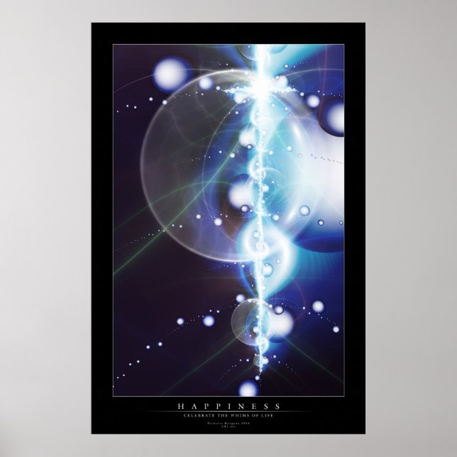 Póster Felicidade (Frente)