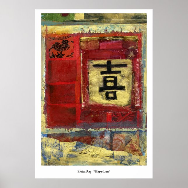 Poster Felicidade (Frente)