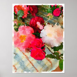 Póster Felicidade de casamento