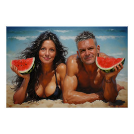 Póster Felicidade de Verão!