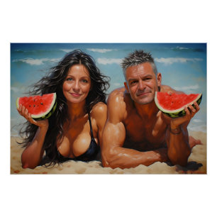 Póster Felicidade de Verão!