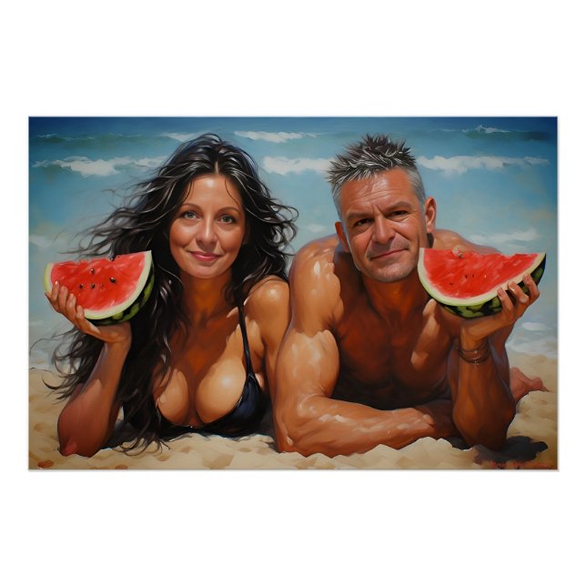 Póster Felicidade de Verão! (Frente)