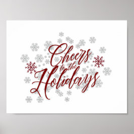 Poster Felicitações às Férias - Férias Elegantes