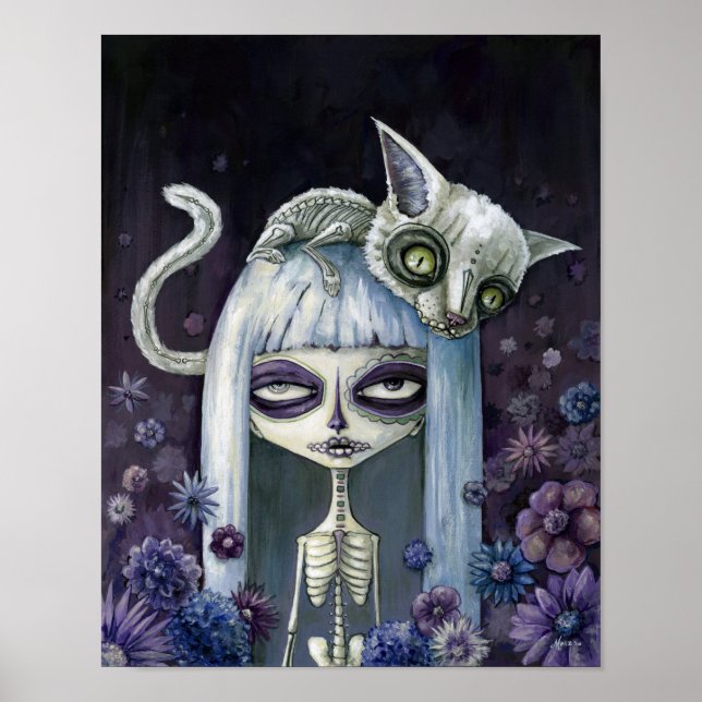 Poster Felina de los muertos (Frente)