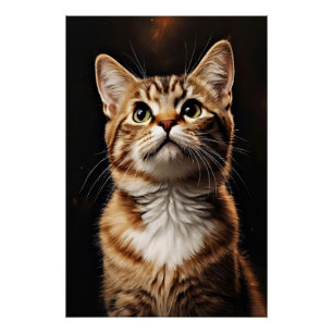 Póster Feline Gaze