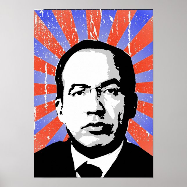 Póster Felipe Calderon (Frente)