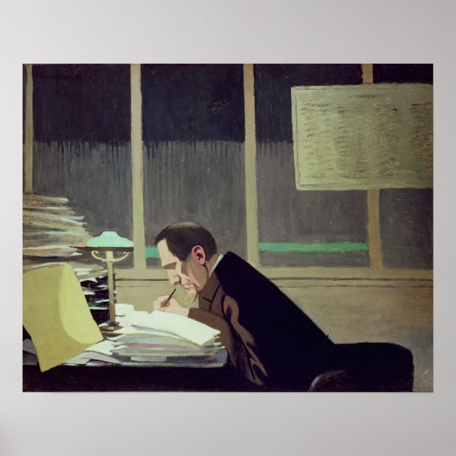 Póster Felix Feneon em "La Revue Blanche", 1896 (Frente)