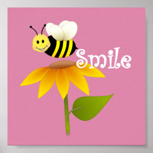 Poster Feliz Abelha/Enfermeiro
