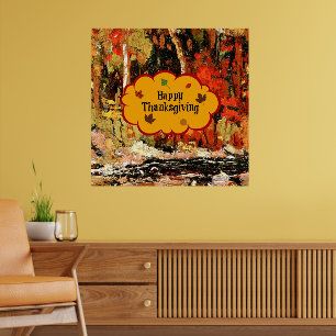 Poster Feliz Ação de Graças
