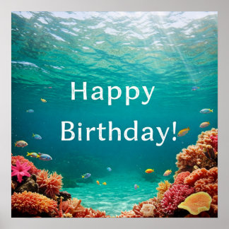 Poster Feliz aniversário!