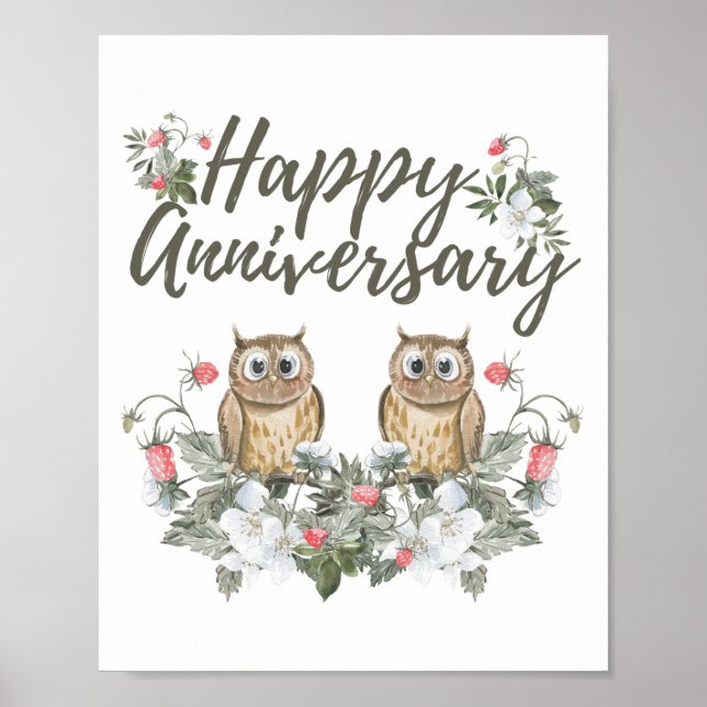 Poster Feliz aniversário (Frente)