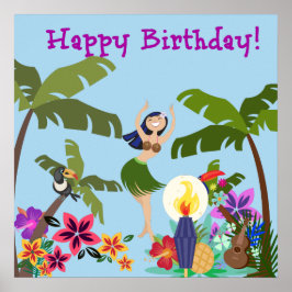 Poster Feliz aniversário