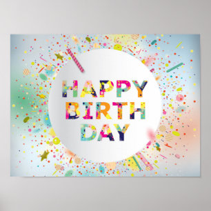 Poster Feliz Aniversário