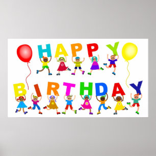 Póster Feliz aniversario