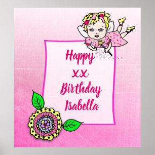Poster Feliz Aniversário da Loura bonito
