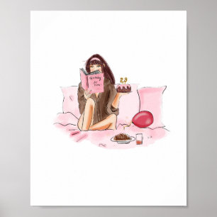 Poster Feliz aniversário de 29 anos