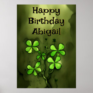 Poster Feliz Aniversário do Caos Símico Personalizado