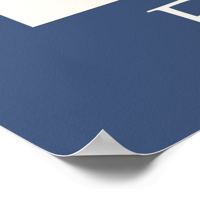 Póster Feliz aniversário em Kanji Japonês (Borda)